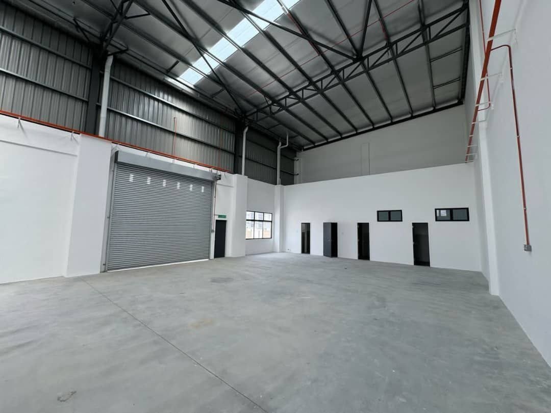 Single Storey Semi-D Factory for Rent at Eco Business Park 1, Kempas